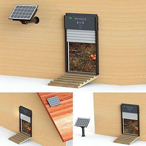 Automatic Chicken Coop Door Timer with Solar / Light Sensor